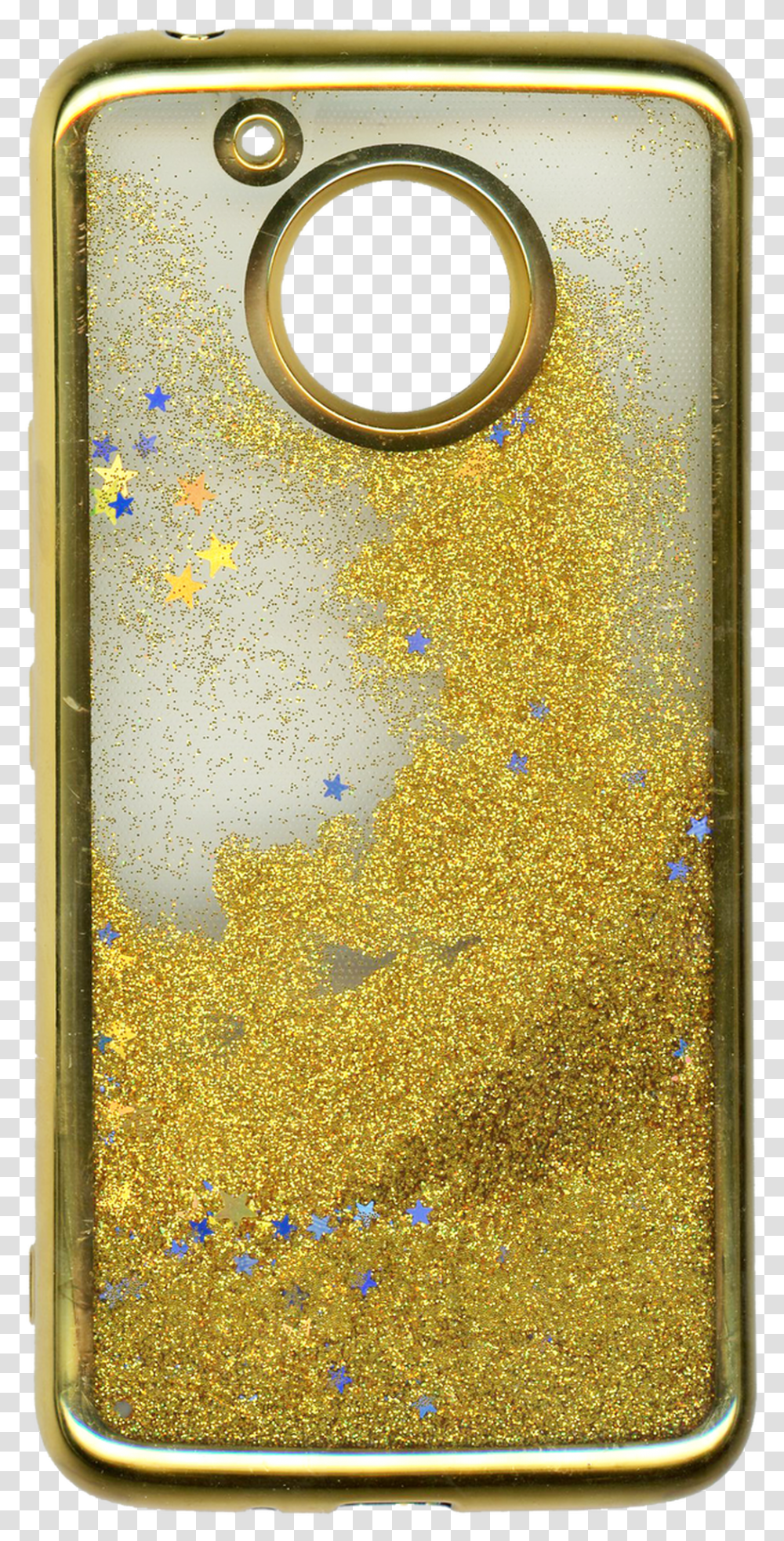 Moto E4 Plus Mm Electroplated Water Glitter Case With Circle Transparent Png