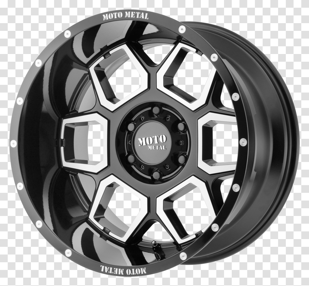 Moto Metal Spade Xd Wheels, Machine, Tire, Spoke, Car Wheel Transparent Png