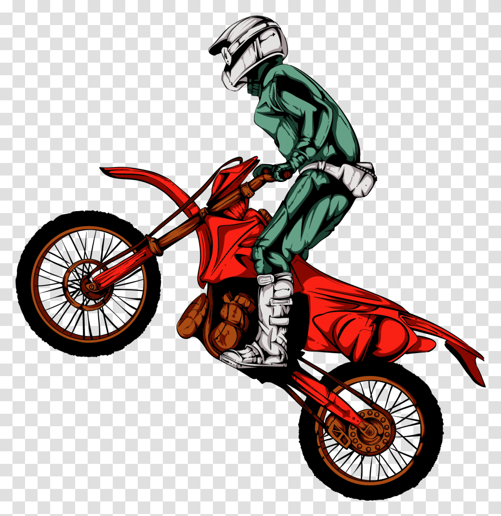 Motocross Clipart Motocross Red Vector, Person, Human, Helmet, Clothing Transparent Png