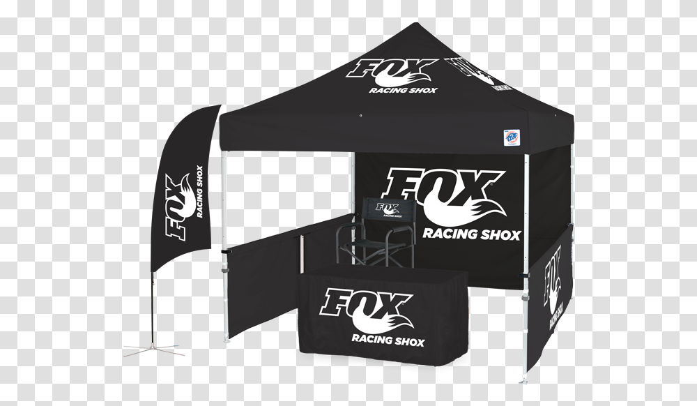 Motocross Tent E Z Up 10 X 10 Branded Tent, Canopy, Mailbox, Letterbox, Text Transparent Png
