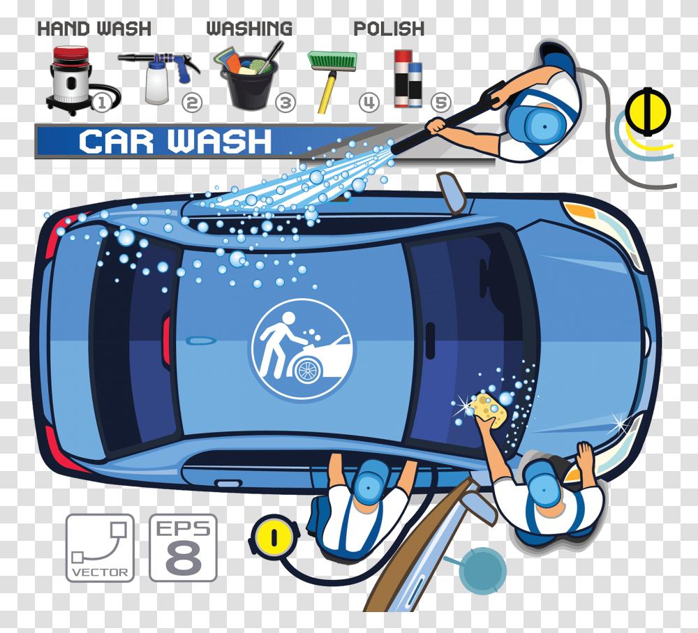 Motor Illustration Beauty Work Workshop Car Washing Service Clip Art, Graphics, Fire Truck, Outdoors, Sports Car Transparent Png