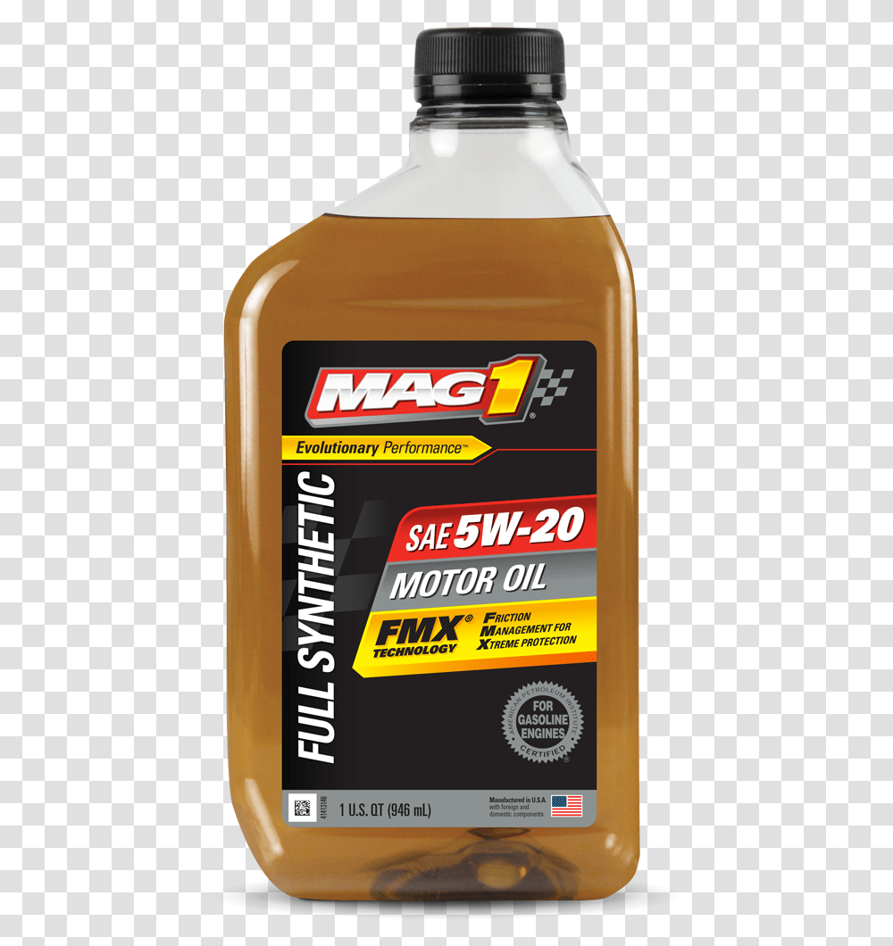 Motor Oil Mag 1 10w30 Full Sintetico, Mobile Phone, Electronics, Label Transparent Png
