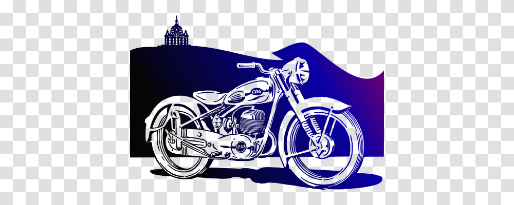 Motorbike Transport, Wheel, Machine, Motor Scooter Transparent Png