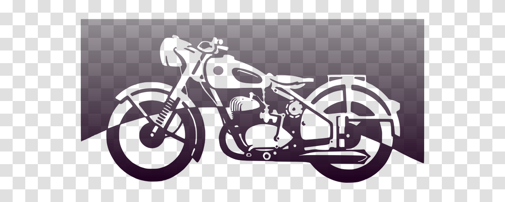Motorbike Transport, Wheel, Machine, Transportation Transparent Png