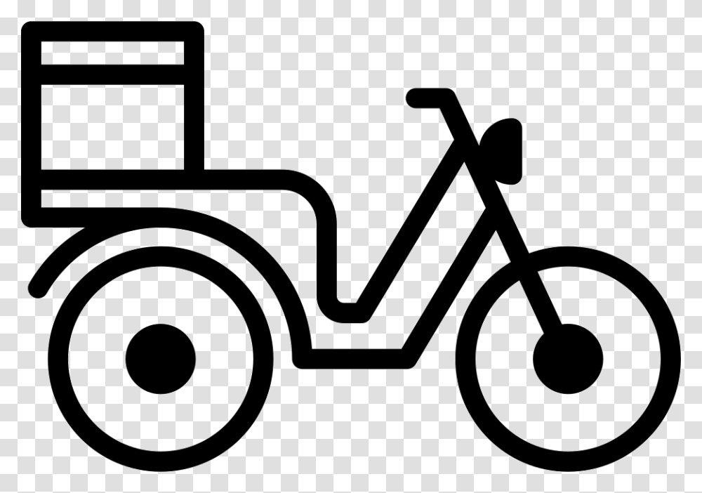 Motorbike Delivery Motorbike Icon Delivery, Vehicle, Transportation, Lawn Mower, Tool Transparent Png