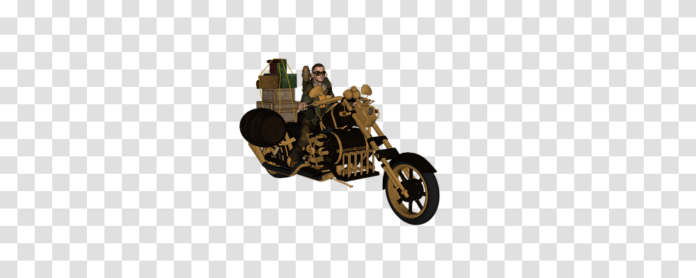 Motorcycle Transport, Person, Vehicle, Transportation Transparent Png