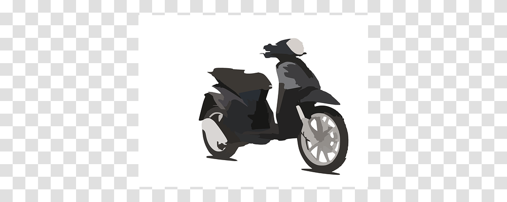 Motorcycle Vehicle, Transportation, Motor Scooter, Vespa Transparent Png