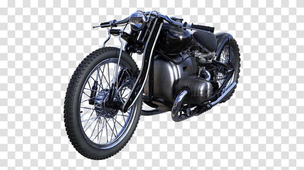 Motorcycle Black Harley Freedom Vehicle Motorbike Motorcycle, Transportation, Wheel, Machine, Spoke Transparent Png