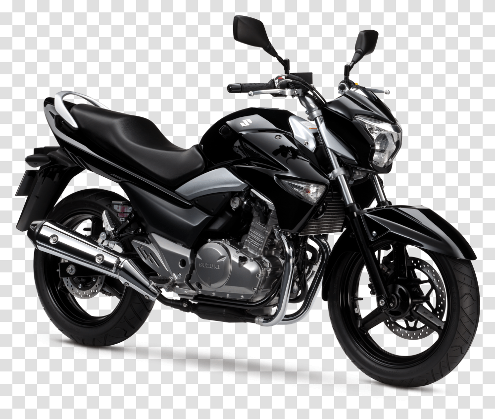 Motorcycle Black Hd Motor Suzuki Inazuma, Vehicle, Transportation, Machine, Wheel Transparent Png