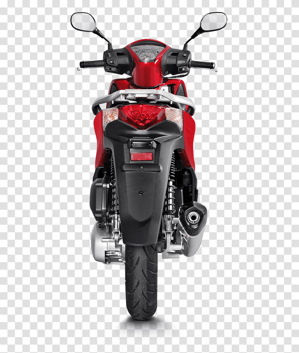 Motorcycle Clipart Back Honda 125 150 Sh, Machine, Engine, Vehicle, Transportation Transparent Png
