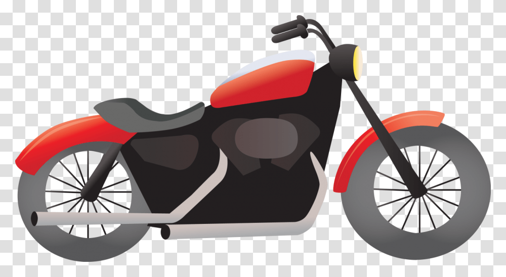 Motorcycle Clipart Simple Motorcycle Clipart With Background, Vehicle, Transportation, Moped, Motor Scooter Transparent Png