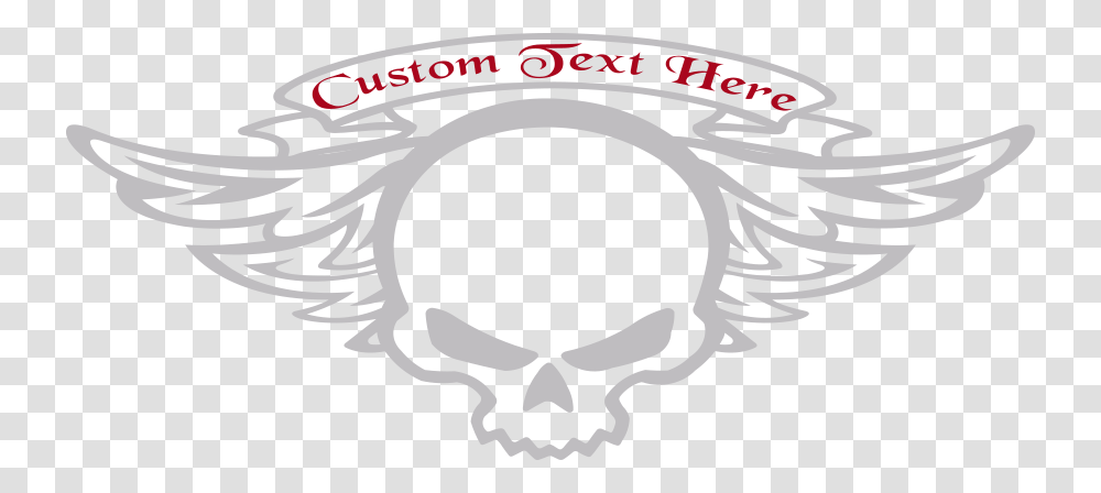 Motorcycle Custom Graphics Winged Harley Davidson Wings Logo Vector, Label, Stencil Transparent Png