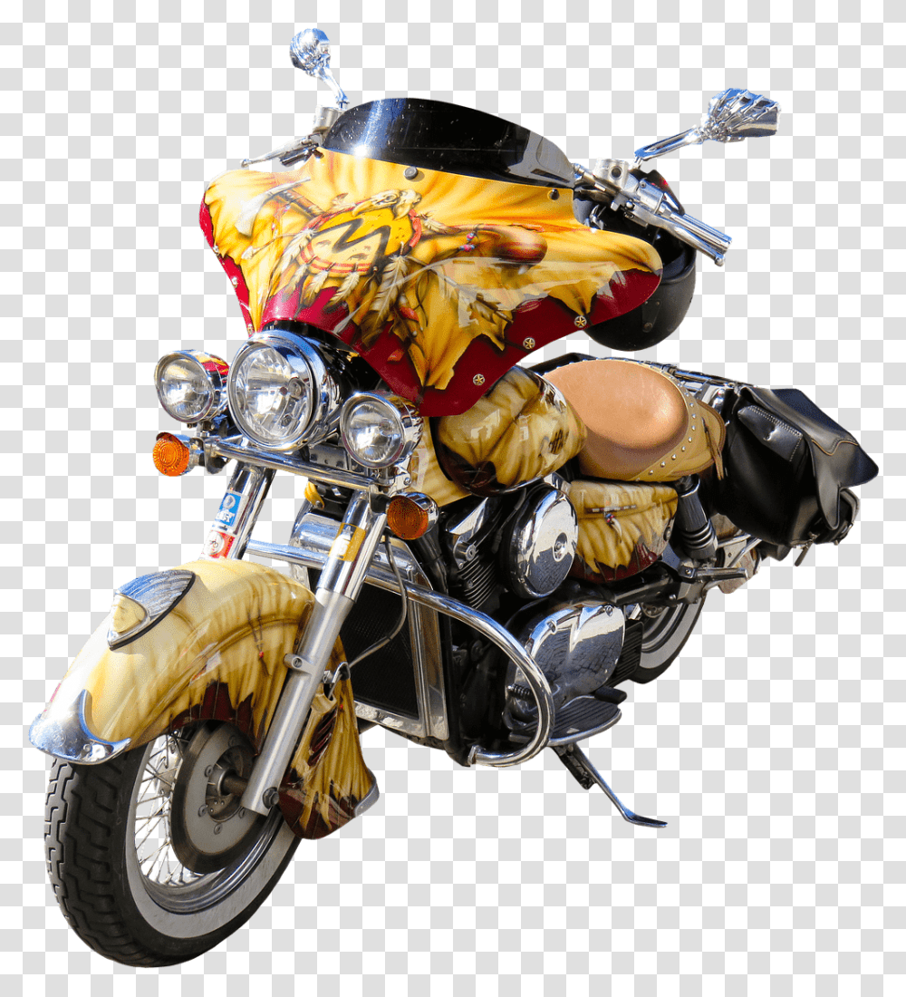 Motorcycle Drifter Front View Custom Motorcycles Hd, Vehicle, Transportation, Machine, Light Transparent Png