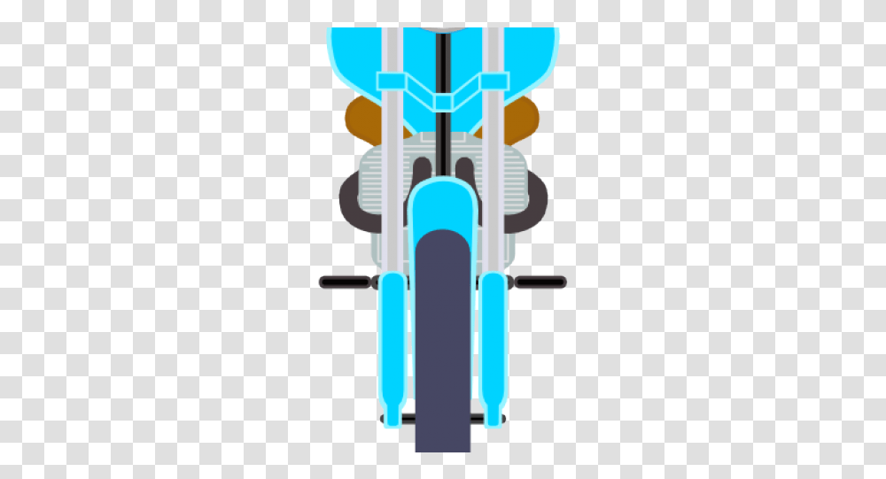 Motorcycle Front Cliparts Front Facing Bike Clipart, Sled, Light, Bobsled, Transportation Transparent Png