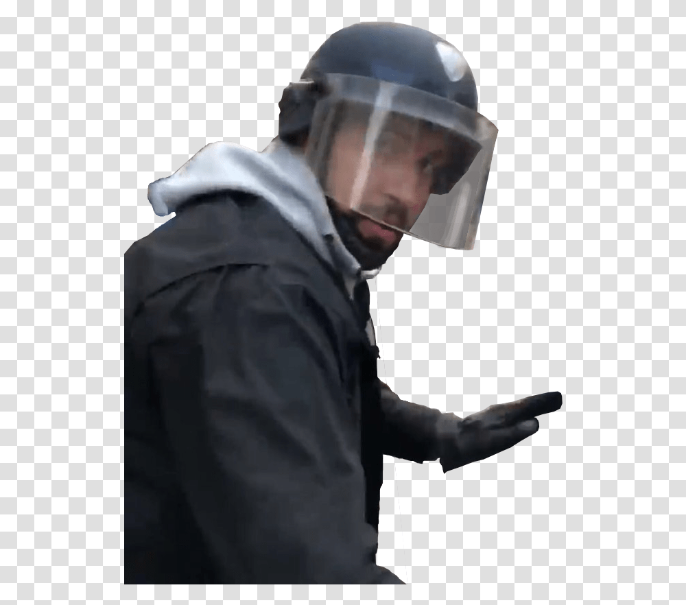 Motorcycle Helmet 2010, Person, Coat, Police Transparent Png