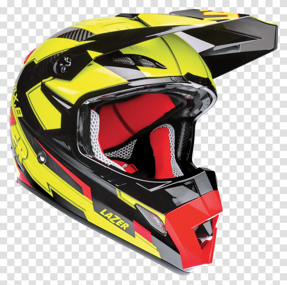 Motorcycle Helmet Lazer Mx8 Geotech Pc Black Carbon Motorcycle Helmet, Apparel, Crash Helmet Transparent Png