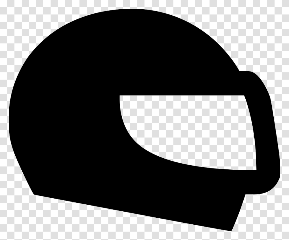 Motorcycle Helmet Motorcycle Helmet Icon, Moon, Silhouette, Stencil Transparent Png