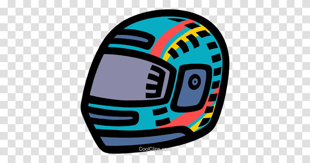 Motorcycle Helmet Royalty Free Vector Clip Art Illustration, Apparel, Crash Helmet, Hardhat Transparent Png