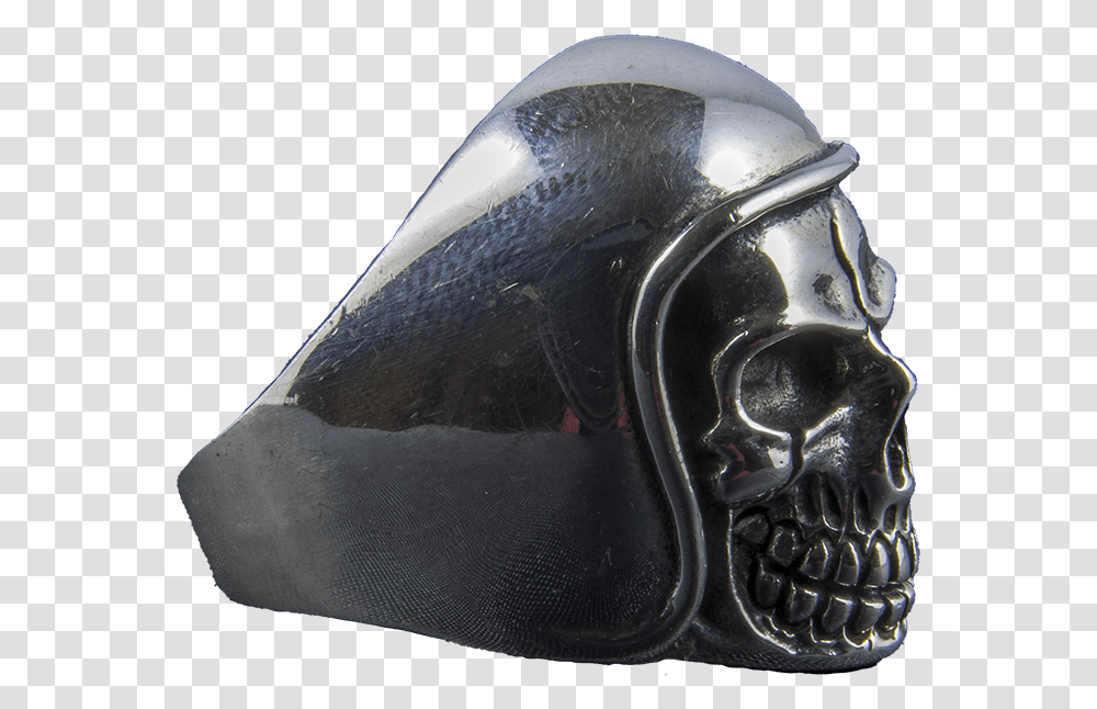 Motorcycle Helmet Skull Ring Solid, Clothing, Apparel, Crash Helmet Transparent Png