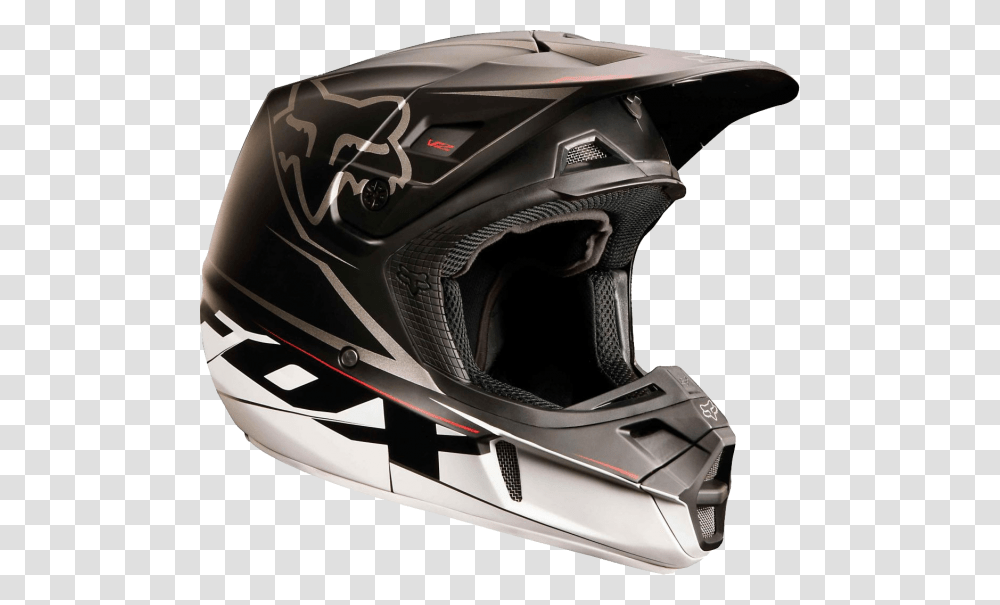 Motorcycle Helmets Free Download Fox V2 Matte Black Helmet, Apparel, Crash Helmet Transparent Png
