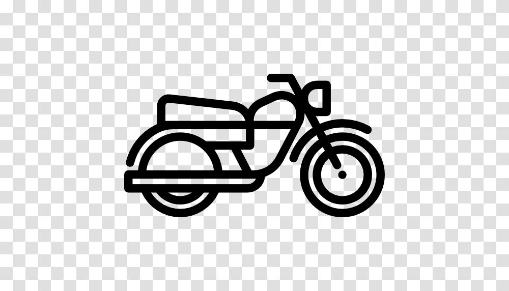 Motorcycle Icon, Lawn Mower, Tool, Vehicle, Transportation Transparent Png