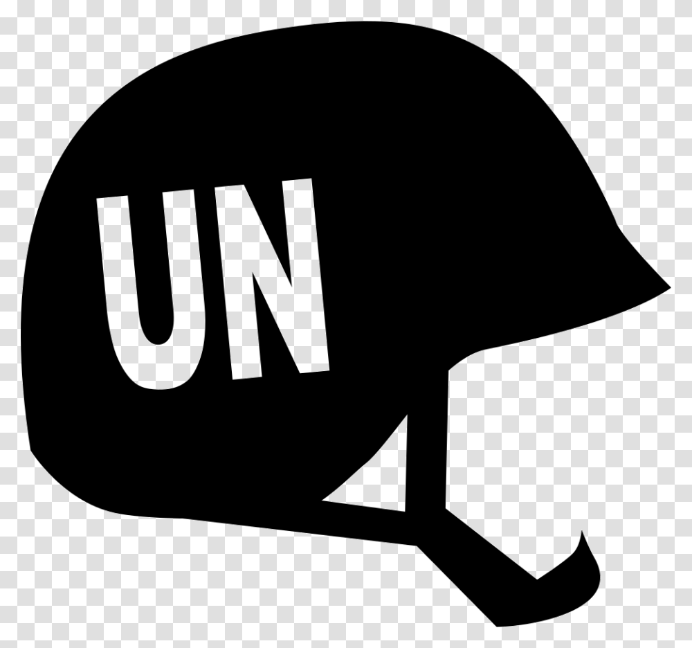 Motorcycle Icon United Nations Peacekeeper Symbol, Apparel, Baseball Cap, Hat Transparent Png