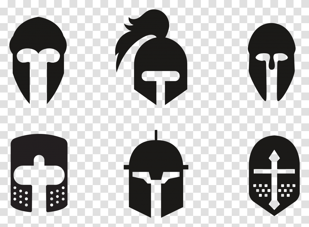 Motorcycle Images Silhouette Knight Helmet Clipart, Face, Head, Crowd Transparent Png