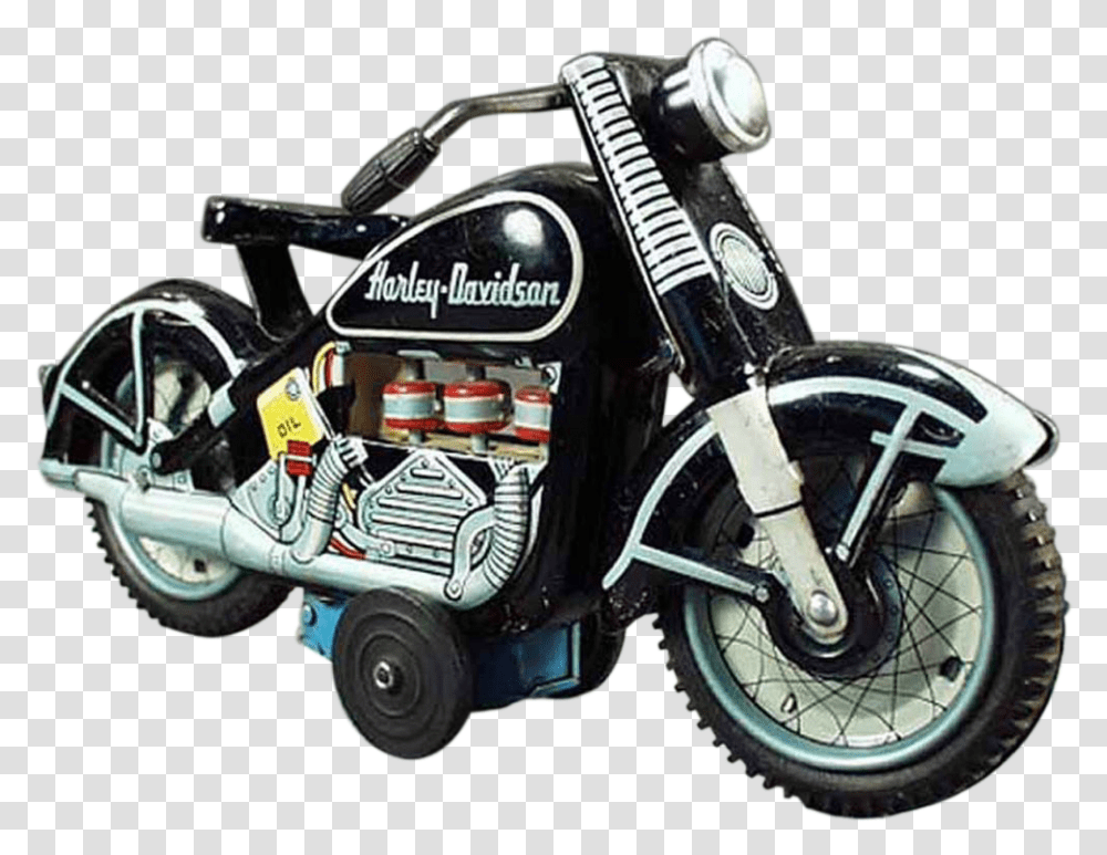 Motorcycle Old Chopper, Vehicle, Transportation, Machine, Spoke Transparent Png