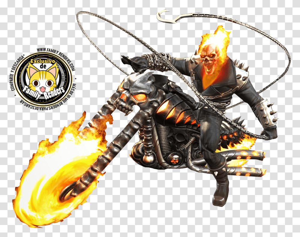 Motorcycle, Person, Human, Fire, Knight Transparent Png