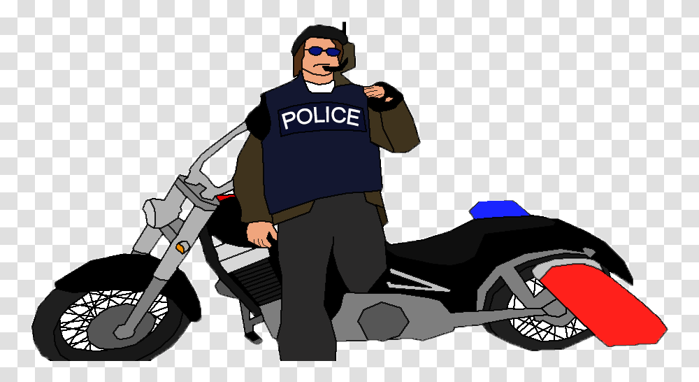 Motorcycle, Person, Transportation, Vehicle, Lawn Mower Transparent Png