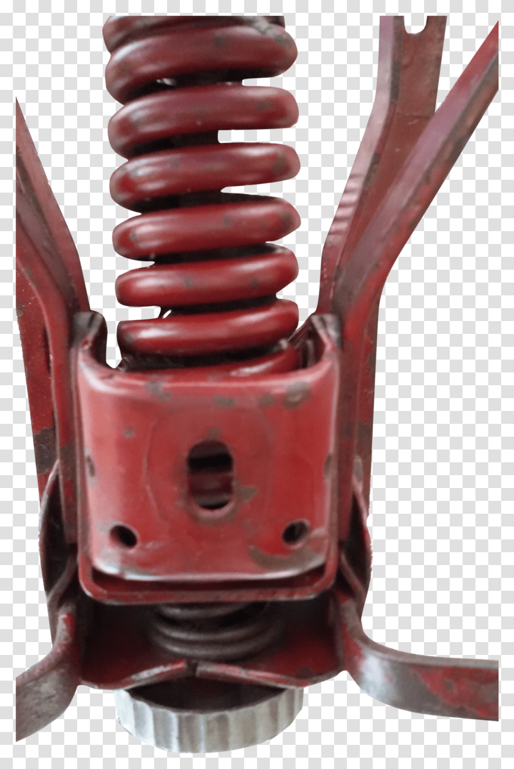 Motorcycle Sits 1940 Meat Hook Deco Mottos Bellows, Spiral, Coil, Fire Hydrant, Suspension Transparent Png