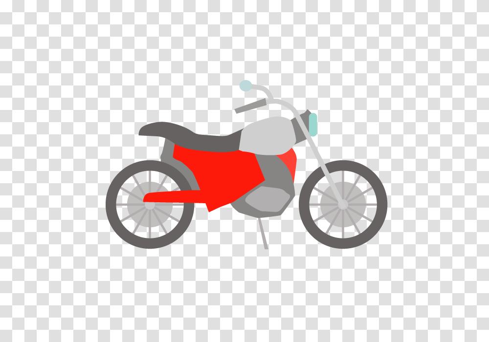 Motorcycle Two Wheels Clip Art Material Free Illustration, Vehicle, Transportation, Bmx, Bicycle Transparent Png