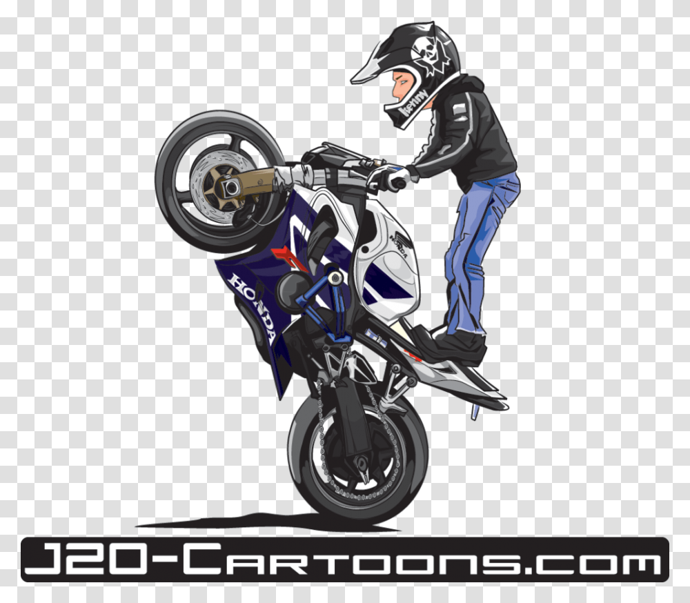 Motorcycle Wheelie Moto Wheelie, Helmet, Apparel, Vehicle Transparent Png
