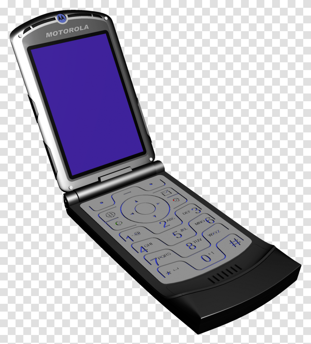 Motorola V3 Phone Clipart Motorola Phone, Mobile Phone, Electronics, Cell Phone, Texting Transparent Png