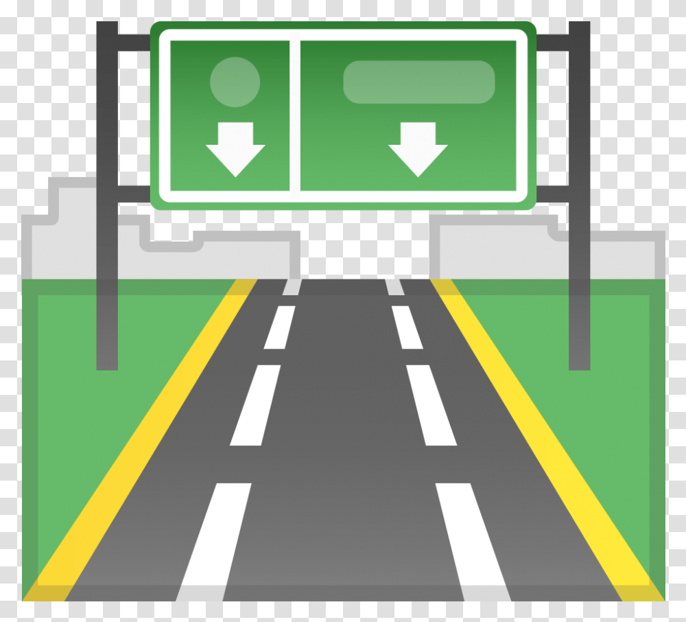Motorway Icon Motorway Icon, Road, Tarmac, Highway, Freeway Transparent Png