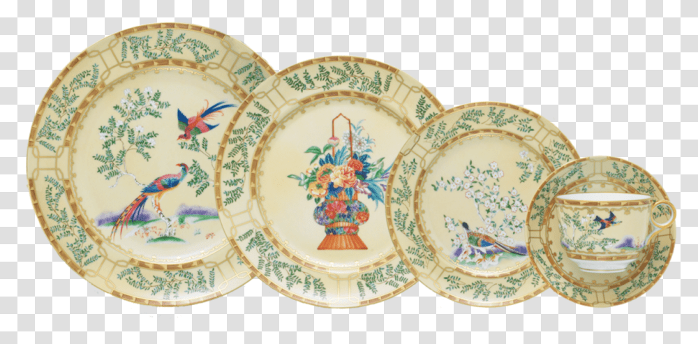 Mottahedeh Ching Garden, Porcelain, Pottery, Meal Transparent Png