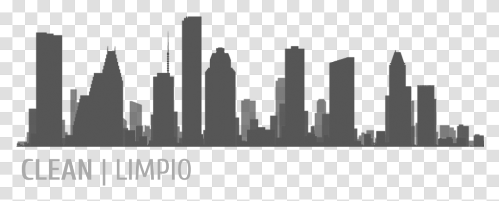 Motto Houston Skyline Free, Building, Plot, Architecture Transparent Png