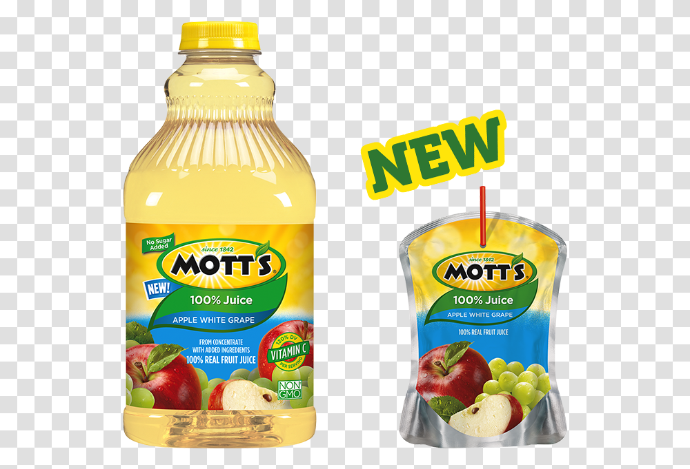 Motts Apple Juice, Food, Plant, Mayonnaise, Beverage Transparent Png