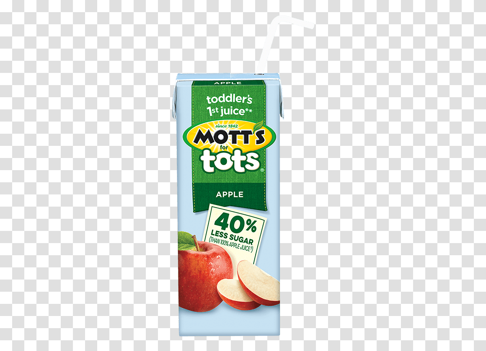 Motts Tots Juice Box, Apple, Fruit, Plant, Food Transparent Png