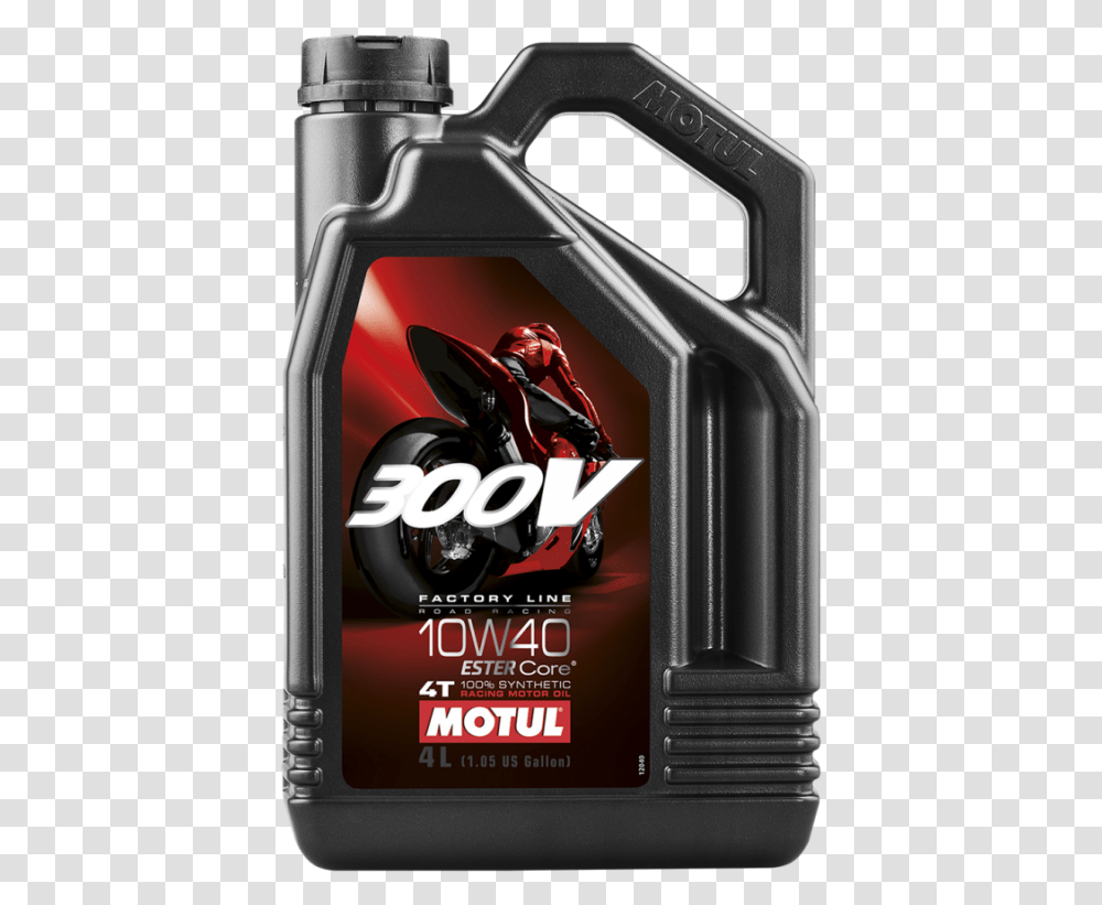 Motul 300v 4t Competition Synthetic Oil 10w 40 4 Liter Motul 300v, Poster, Advertisement, Camera, Electronics Transparent Png