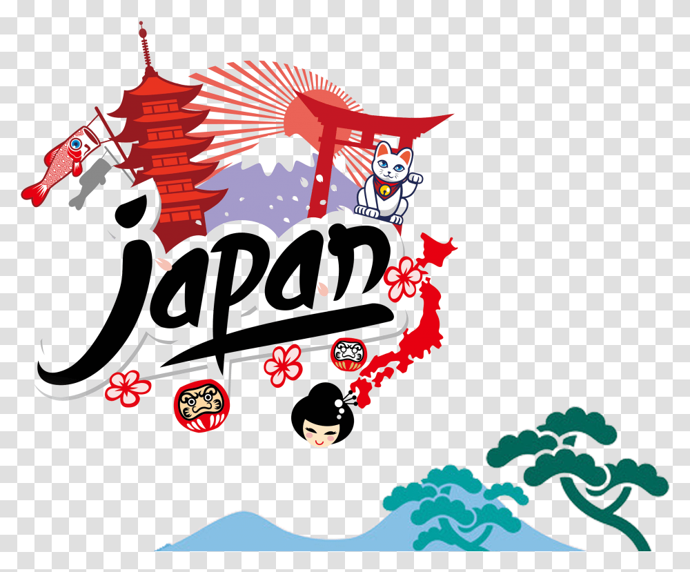 Mount Fuji Cherry Welcome To Japan, Vehicle, Transportation Transparent Png