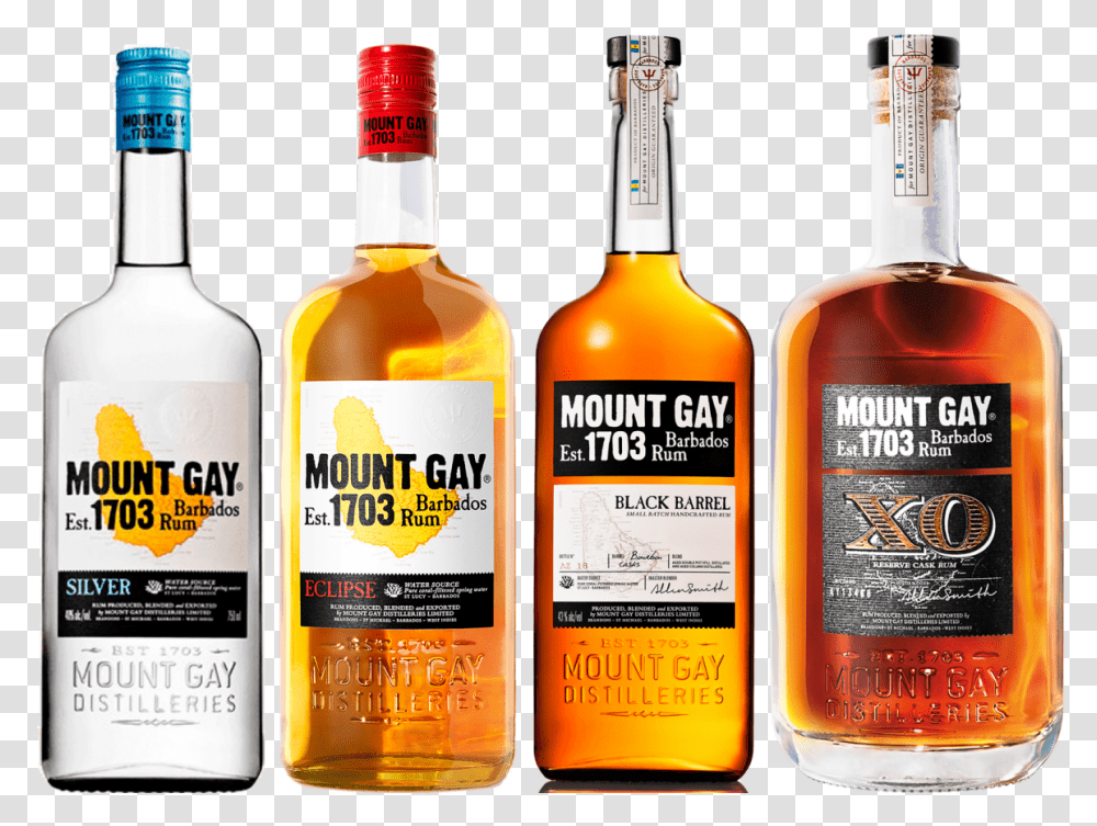 Mount Gay Rum 1703 Master Select, Liquor, Alcohol, Beverage, Drink Transparent Png