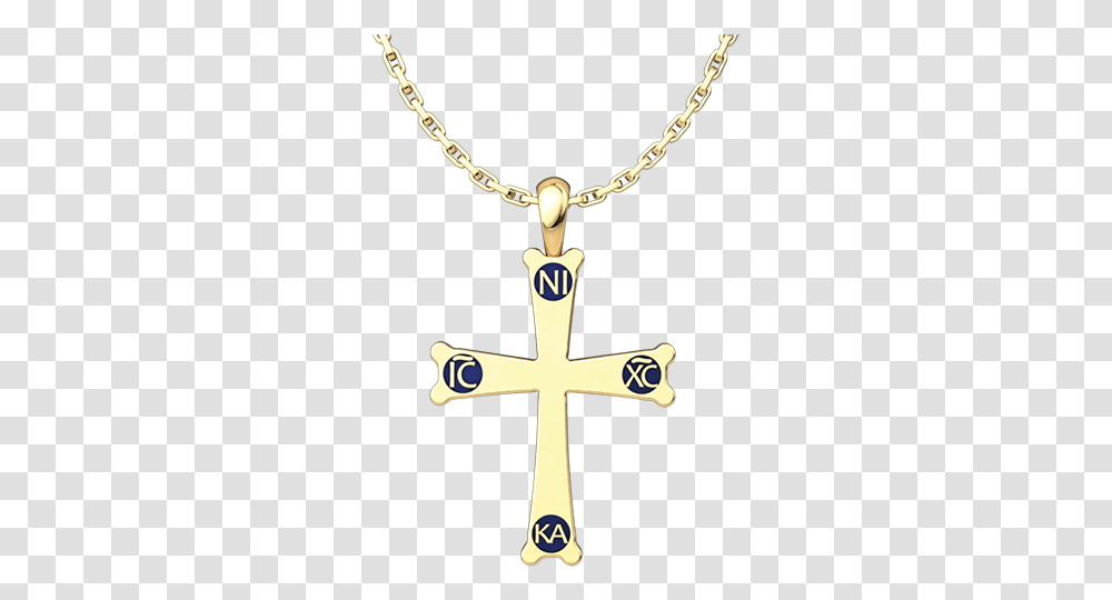 Mount Sinai Cross Gold Christian Cross, Symbol, Necklace, Jewelry, Accessories Transparent Png