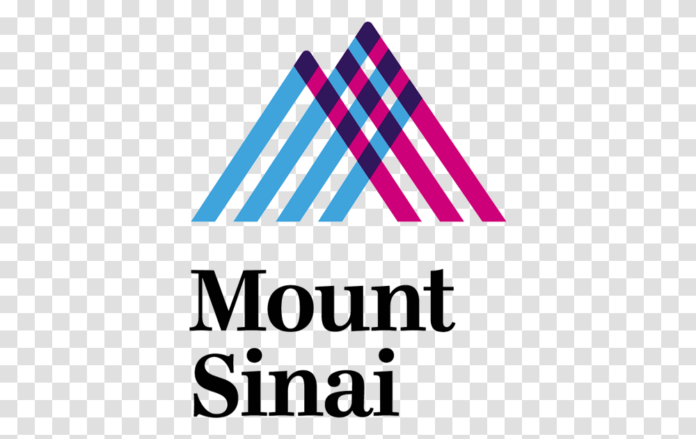Mount Sinai Health System Logo, Triangle, Flyer, Poster, Paper Transparent Png