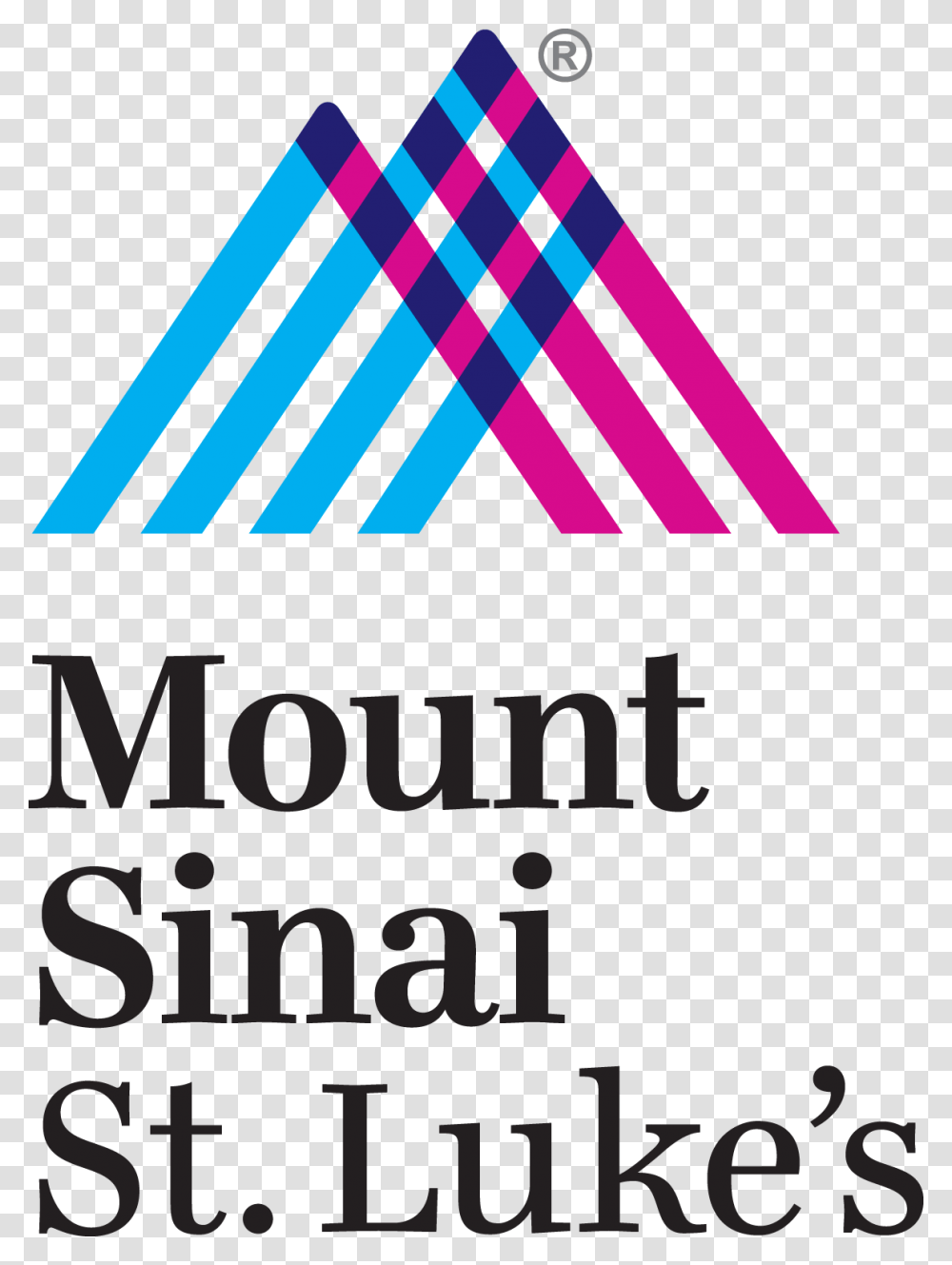 Mount Sinai St Luke's Logo, Trademark, Poster, Advertisement Transparent Png