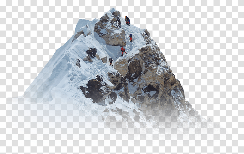 Mountail Snow Hill Cliff Ftestickers Freetoedit Portable Network Graphics, Outdoors, Nature, Mountain, Ice Transparent Png