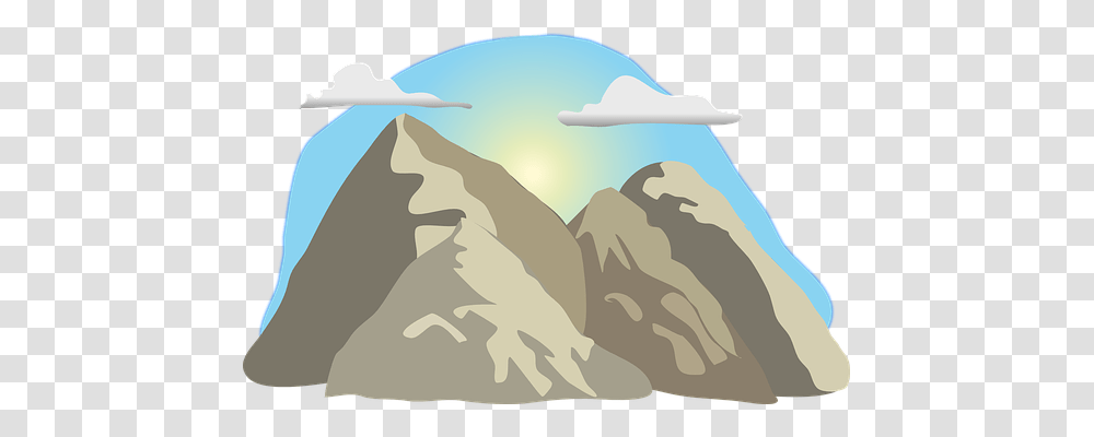 Mountain Nature, Outdoors, Sky, Sun Transparent Png