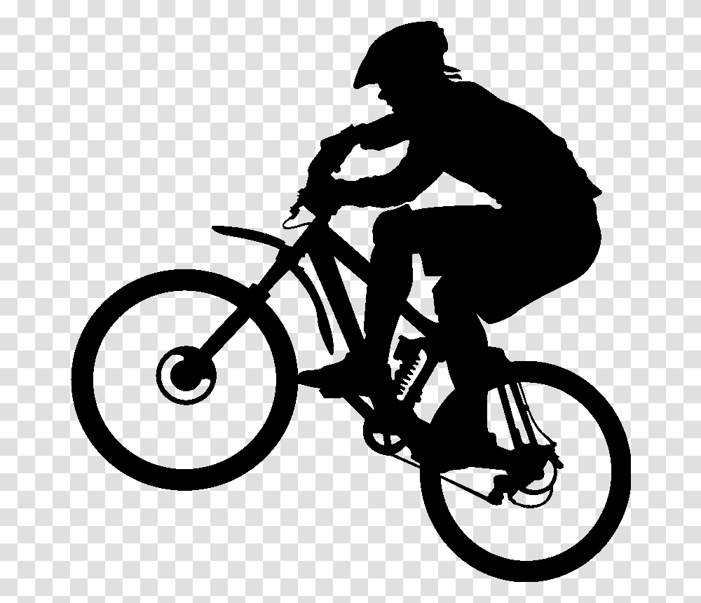 Mountain Bike Clipart, Person, Human, Bicycle, Vehicle Transparent Png