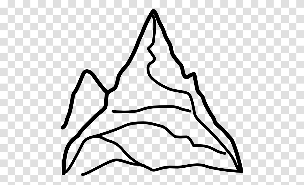Mountain Black And White Clip Art, Gray, World Of Warcraft Transparent Png