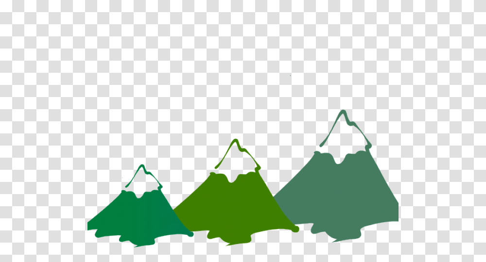 Mountain Cartoon Mountain Clip Art, Triangle, Green, Land, Outdoors Transparent Png